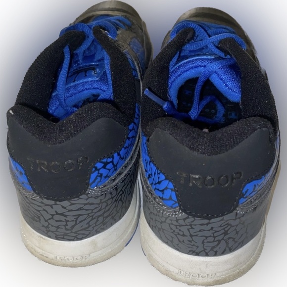 World Of Troop Mens Blue Black Sneakers size 11 - Picture 6 of 6